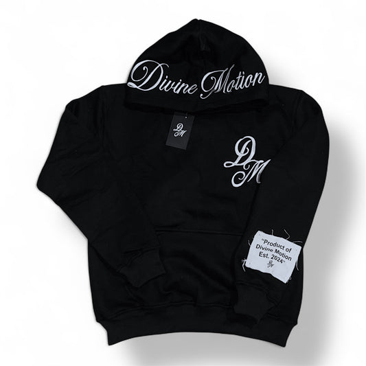 Black Motion Hoodies